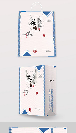 中國風(fēng)圖案包裝袋設(shè)計