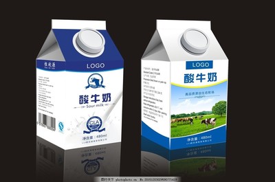 奶制品外包裝