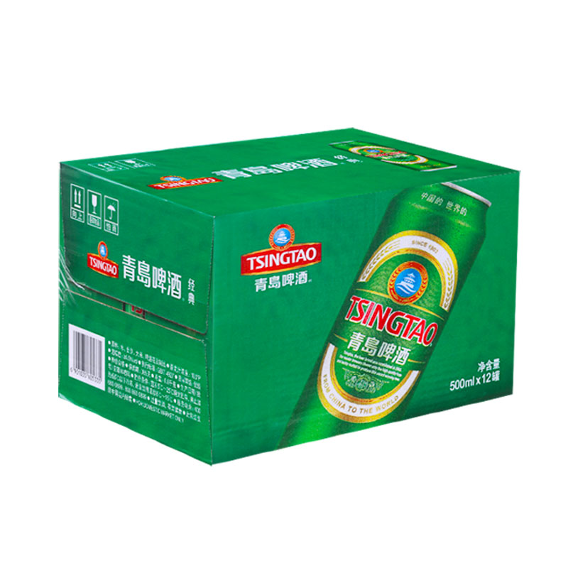 2018罐裝青島啤酒包裝